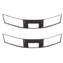 2X per Navara NP300 2016-2019 Auto Central Control Aria Condizionata Presa Vent Frame Cover Trim Sticker Accessori