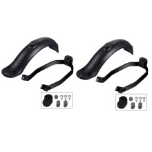 2X Accessorio di Ricambio per Parafango Posteriore E Staffa per Scooter M365 / M365 Pro con Viti E Tappi Un Vite