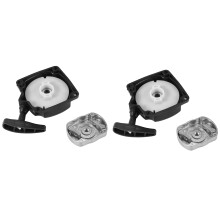 2X Motorino di Avviamento Un Strappo con Dente di Arresto Un Uncino per 33Cc 43Cc 47Cc 49Cc 50Cc Pocket Dirt Bike Scooter Chopper ATV