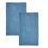 Catherine Lansfield Catherine Lansfield Quick Dry Cotton Bath Sheet Pair Blue 3