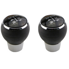 2X Car 5 Speed Gear Shift Knob MT Handball for Lancer EX EVO GTS ASX V3 V5 V6