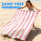 Microfibre Beach Towels for Adults - 2 Pack 180x90cm Microfibre Towel 5