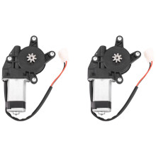 2X Motore di Sollevamento Del Vetro Del Regolatore Del Finestrino Elettrico A 8 Denti Lato Destro per Auto Elettrica