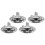 4Pcs Car Turn Signal Light  Side Lights for  C2 Elysee   307 206 1