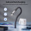(1 m) Eseekgo USB-A to USB-C Super-Fast Braided Charging & Data Cable, Black 7