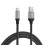 (1 m) Eseekgo USB-A to USB-C Super-Fast Braided Charging & Data Cable, Black 3