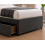 Modern Upholstered Bed with USB & Drawers Grey4FT6 7