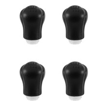 4X Car Manual Leather Gear Shift Knob Gear Handball Lever for  Hilux Revo 6 Speed