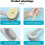 (Pink, -) Brosse dos, distributeur savon, vert 5