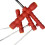 Hook Car Dent Repair Tool 8mm Special-Shaped  Phoenix-Tail Lever Hook Wrapped in Glue Handle 5