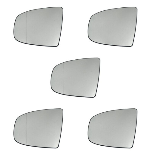 5X Left Side Rear View Mirror Side Mirror Glass Heated + Adjustment for  X5 E70 2007-2013 X6 E71 E72 2008-2014