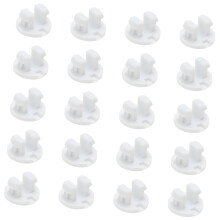 Bouton de couvercle de cordon de Rails inférieurs,-20 pièces