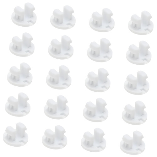 Bouton de couvercle de cordon de Rails inférieurs,-20 pièces