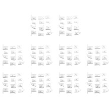 120Pcs Steering Wheel Button Covers for   GLC X253 2015 2016 & C Class W205 2014 2015 Silver ABS
