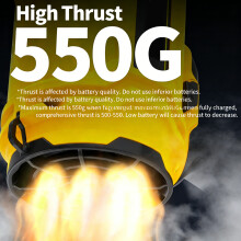 Ventilateur électrique pratique de 40 000 tr/min avec moteur en