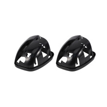 2X Left Rear View Mirror Cover Frame Mirror Shell Base Exterior Accessories for Focus 2008-2017