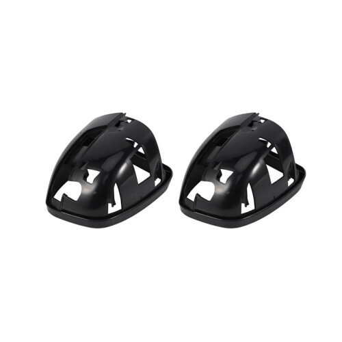 2X Left Rear View Mirror Cover Frame Mirror Shell Base Exterior Accessories for  Focus 2008-2017
