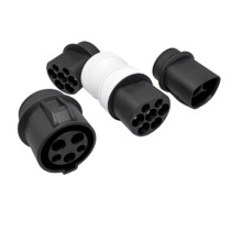 1 Kit = 3 Adaptateurs de Charge Intelligents pour Véhicules Électriques pour Type 2 et Type 1 Vers pour EV3, EV6, EV9, pour Type