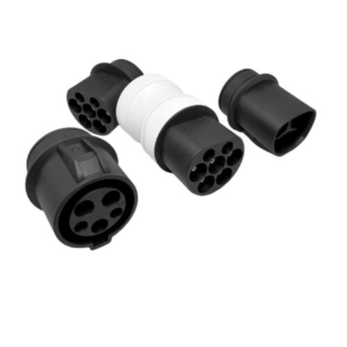 1Kit = 3  EV Charge Adapter for  Type2 Type1 Charger to  EV3 EV6 EV9   Type2 Type1 GBT 1