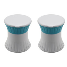 2X Smerigliatrice per Frantumatore per Frantumatore per Pillole - [3 Nel 1] - Polverizzatore per Frantumatore per Pillole - Taglierina per Tablet con