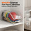 (Black 2pcs, -) 2026 Flip-Top Baseball Cap Storage Box, Stackable Organizer 6