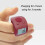 Easy Carry Plastic Electronic Tally Counter with 9-Pink 9