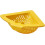 (Orange, -) Magnetic Corner Sink Strainer, Triangular Drain Basket green 2