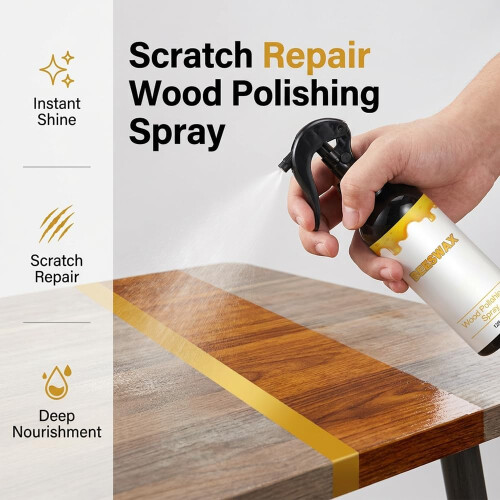 (3 PCS, -) Spray cire d'abeille bois, 1 pièce 1