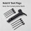 (Purple, -) Camping Hammer with 8 Pegs, Stake Driver & Puller 6