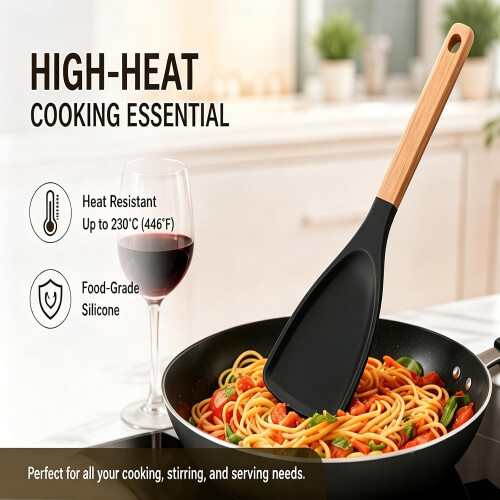 (4pcs b, -) 4 spatules silicone, C 1