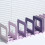 Adjustable Design Books Stand Plastic Books-Gradient Blue 8 5