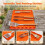 (Gray*Black*Orange, -) Tapis silicone BBQ, gril 4