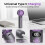 (Purple, -) Mini ventilateur, USB, réglable 2