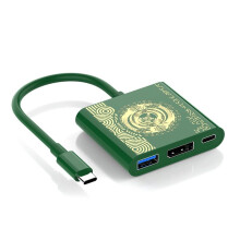 4K HDTV USB 3.0 Port and USB C Charging Travel Dock 100W PD Charging for / OLED Model