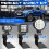 Kit di Montaggio per Supporto Luci A-Pillar per LED e Luci Antinebbia per  Hilux 2014-2025 2