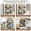 (Double layer, -) Triangle Suction Cup Shower Caddy, No-Drill Corner Shelf Double 2