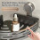 (Single layer, -) Triangle Suction Cup Shower Caddy, No-Drill Corner Shelf Double 6