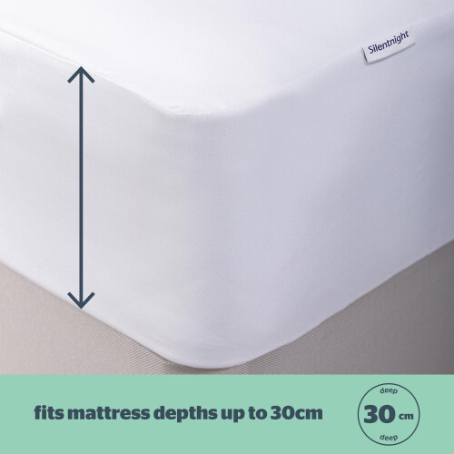 Silentnight Silentnight Waterproof Mattress Protector Single  Quiet Rustle Free Waterpr 2