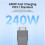 2X 90 Degree Elbow Data Cable TYPE-C to TYPE-C Full-Function Connection Magnetic Hard Disk Box M2 240W 7
