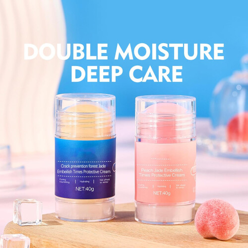 (2PCS, -) Voetcrème - Blauw, Antischeur, Hydraterend 1