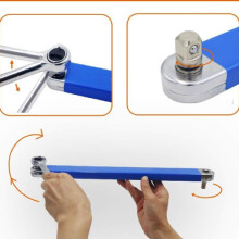 (1pc, -) Offset Verlengstuk - 1 Stuk, 1/4/3/8/1/2 Inch