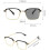 (Gold 1pcs, -) Slimme Zoom Leesbril - Progressief, Multifocus 7