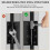 (Small, -) Door Hinge Adjustment Tool, Double Head Wrench Small 6