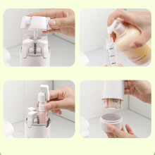 (2pcs-a, -) 4-in-1 Travel Dispenser Bottle, 2PCS-B Leak Proof Toiletry