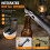 (1pc Purple, -) Camping Hammer with Peg Puller, 1PC Black Multifunctional 4