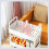 Multibao 3 Tier Storage Trolley Cart on Wheels with Handle Kitchen Bathroom 4