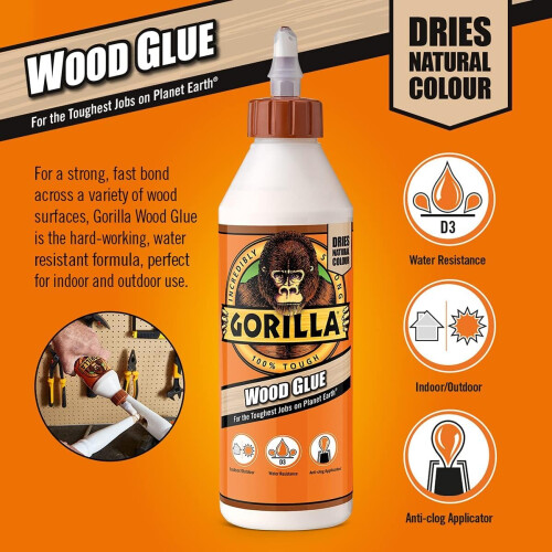 Gorilla Gorilla Wood Glue 532ml 1