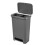 Addis Addis 50L Rectangular Kitchen Pedal Bin with Recycling Divider – Large Fami 2