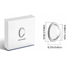 (4pcs, -) 4pcs Car Camera Lens Protector, Clear High-Transparency