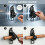 (4 PCS Black, -) 4 supports pelle, orange 7